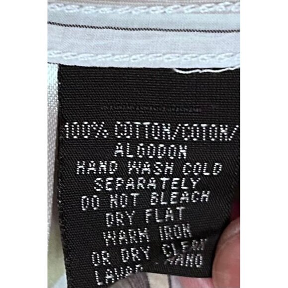 Kenneth Cole Long Sleeve Casual Shirt-Large - Picture 9 of 9